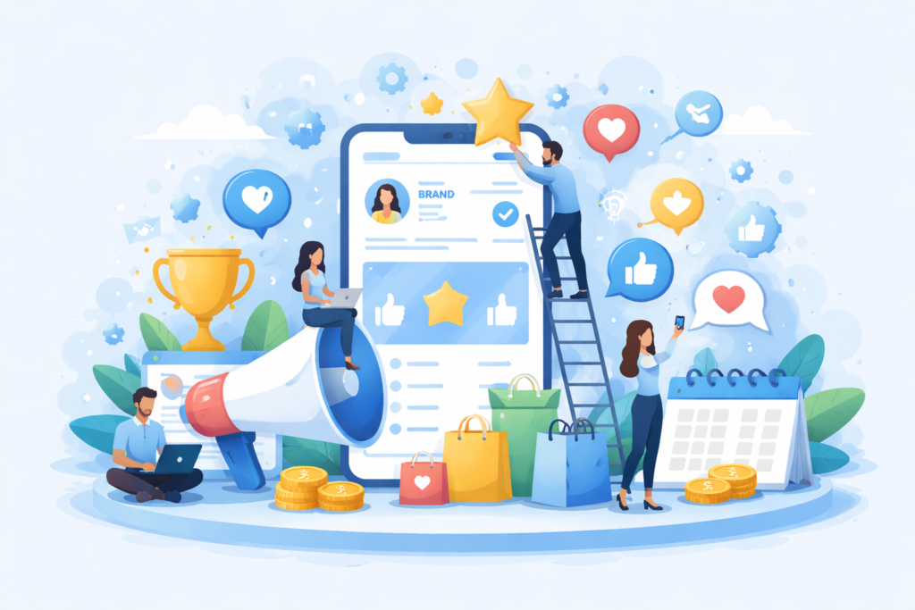 Building Brand Authority Through Consistent Social Presence