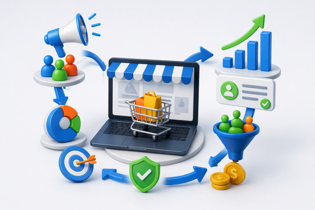 The Complete E-Commerce Success System: Traffic, Conversions & Long-Term Growth Explained