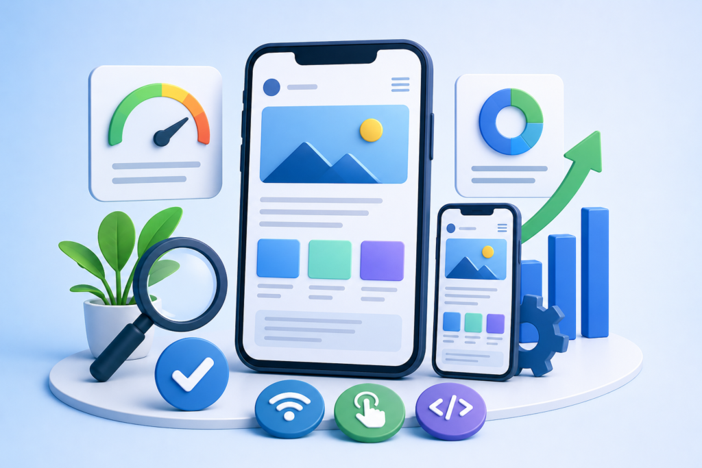 Mobile Optimization Strategies for Infosites