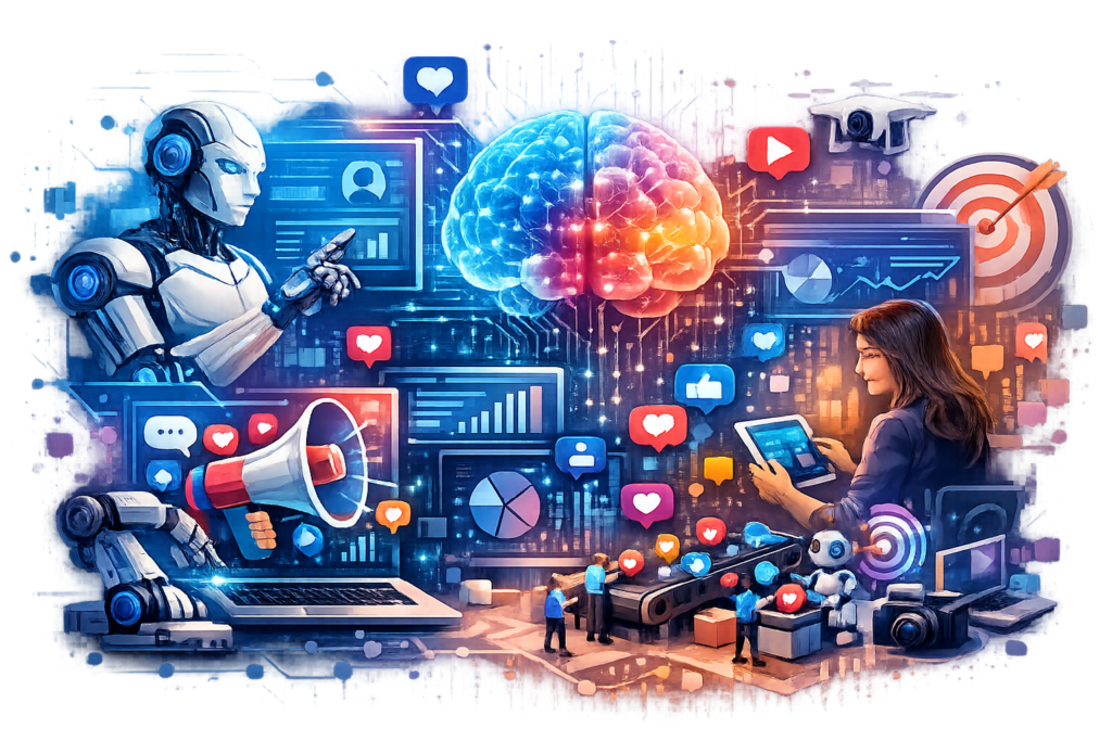 Artificial Intelligence and Automation in Social Media Marketing