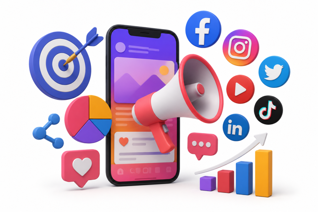 Social Media Marketing: The Complete Guide to Building Brand Authority, Driving Engagement, and Accelerating Business Growth