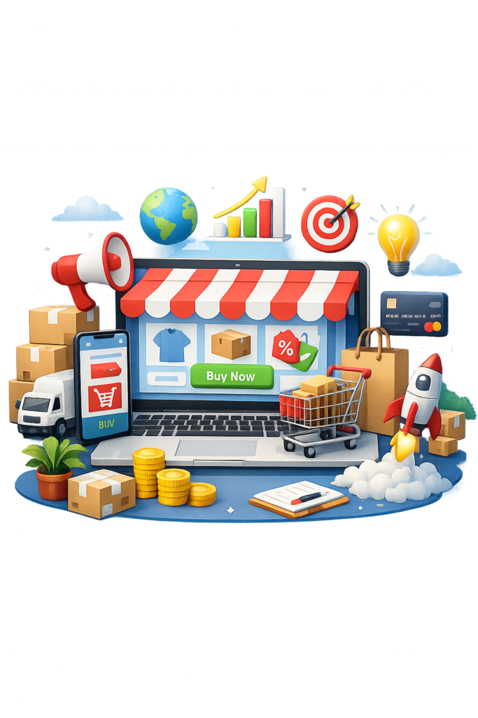 The Complete Guide to E-Commerce: How to Build, Grow, and Scale a Successful Online Business