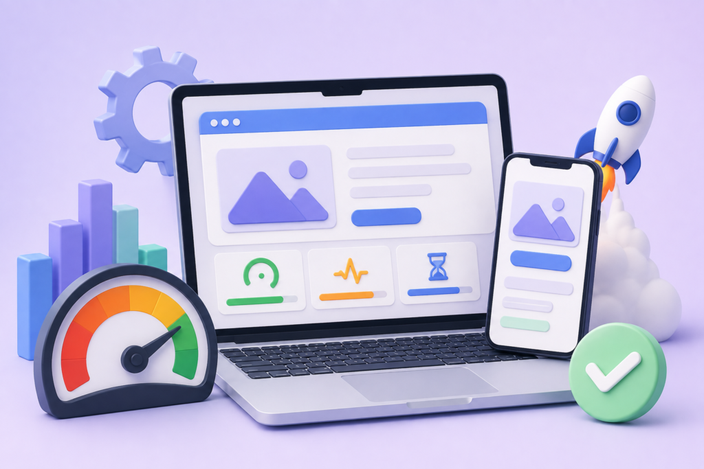 Website Performance, Core Web Vitals, Mobile Experience, and UX