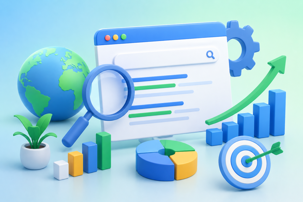 SEO: The Complete Guide to Building Sustainable Organic Visibility, Traffic, and Business Growth