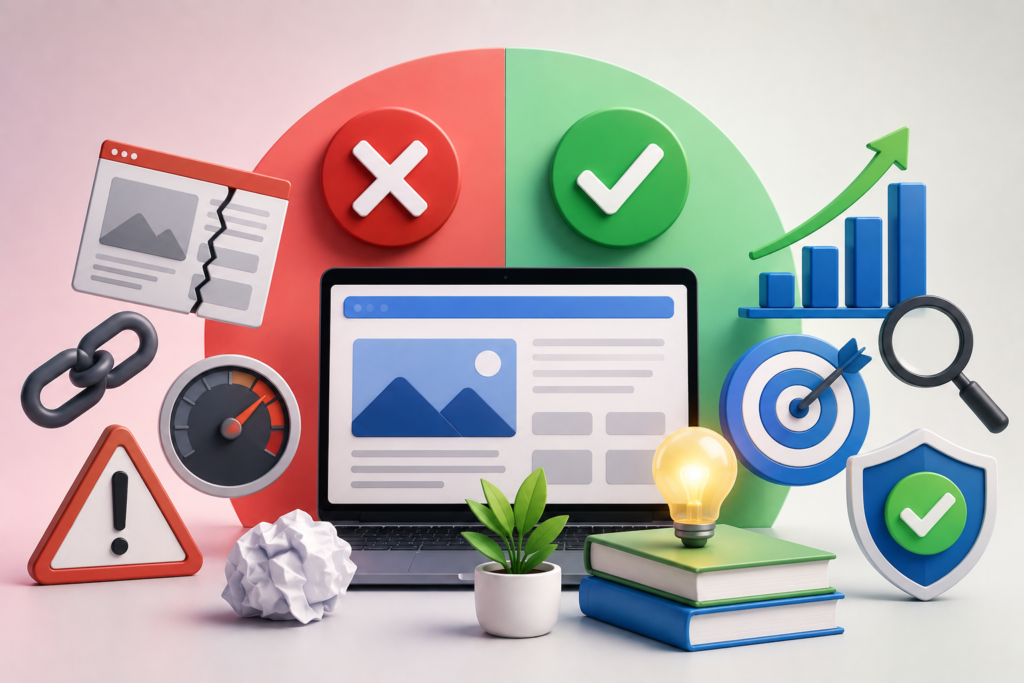 Common Infosite Mistakes and Best Practices Summary