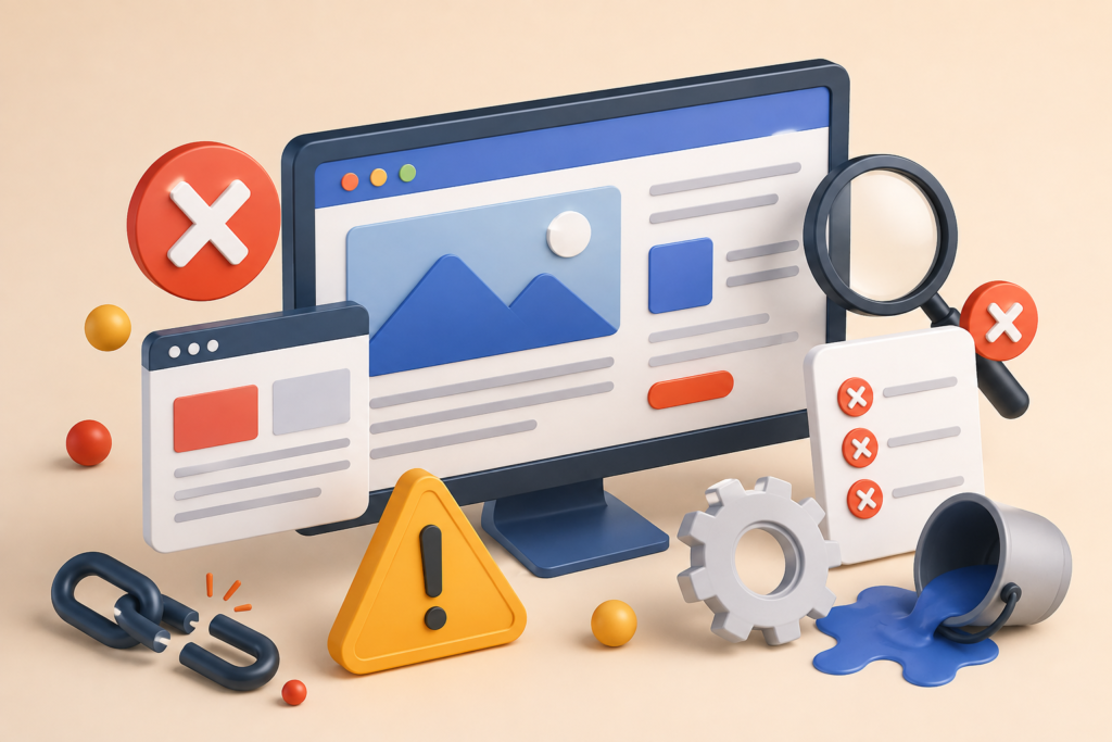Common Mistakes to Avoid When Creating an Infosite