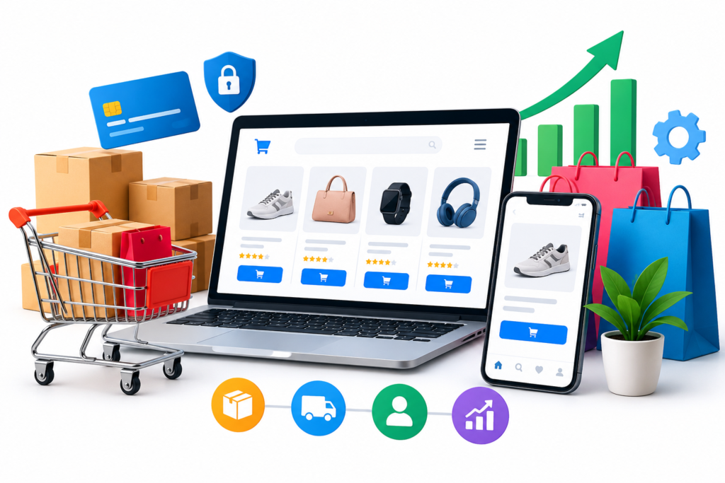 E-Commerce: The Complete Guide to Building, Optimising, and Growing a High-Performing Online Store