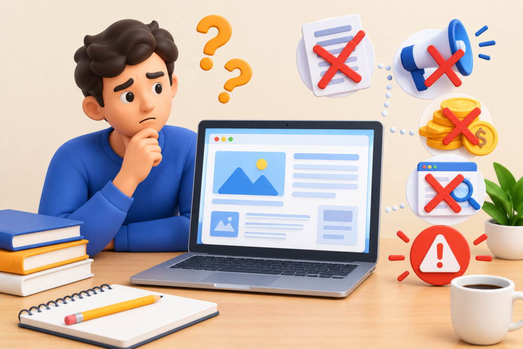 Common Mistakes When Building an Infosite