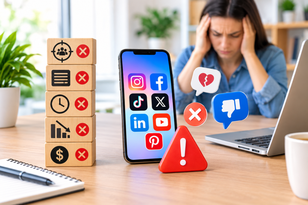 Common Social Media Mistakes Businesses Should Avoid