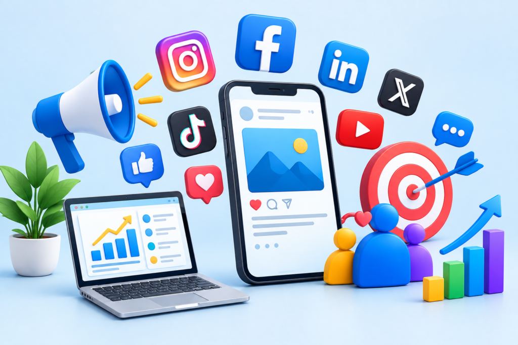 Social Media: The Complete Guide to Building, Managing, and Growing a Strong Social Presence