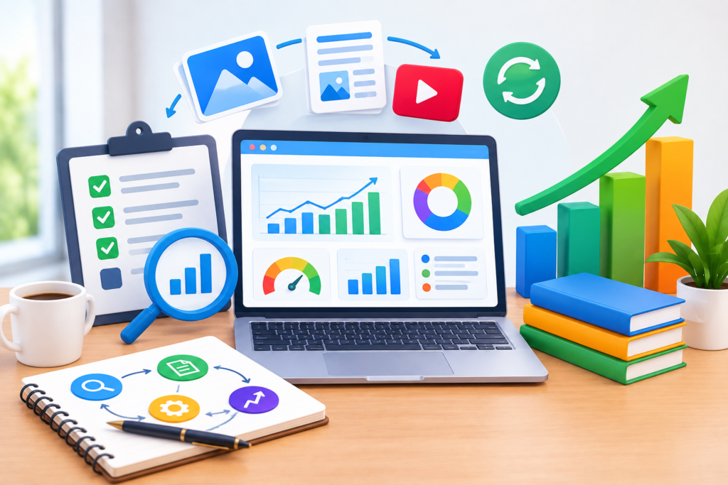 Measuring Performance, Maintaining Content, and Scaling Growth