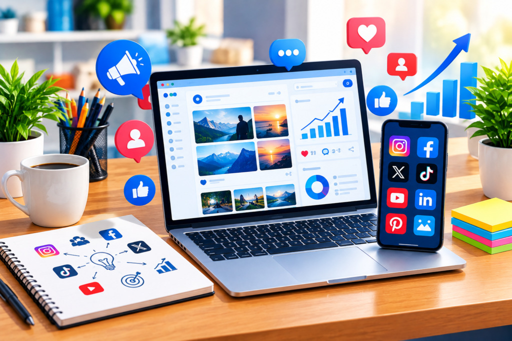 Social Media: The Complete Guide to Strategy, Content, Engagement, and Business Growth