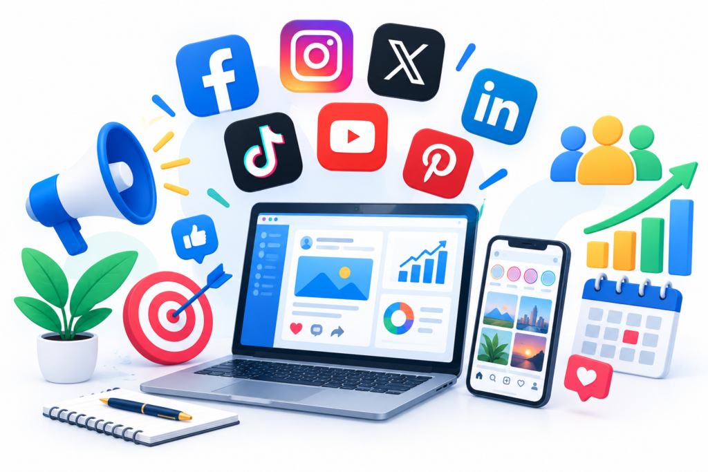 Social Media: The Complete Guide to Building, Growing, and Managing a Successful Social Media Strategy